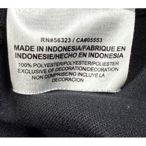 Nike NFL Carolina Panthers Dri-Fit field Full-Zip Jacket Black & Blue Men's 3XL - Picture 12 of 12